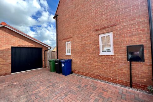 drive way & garage